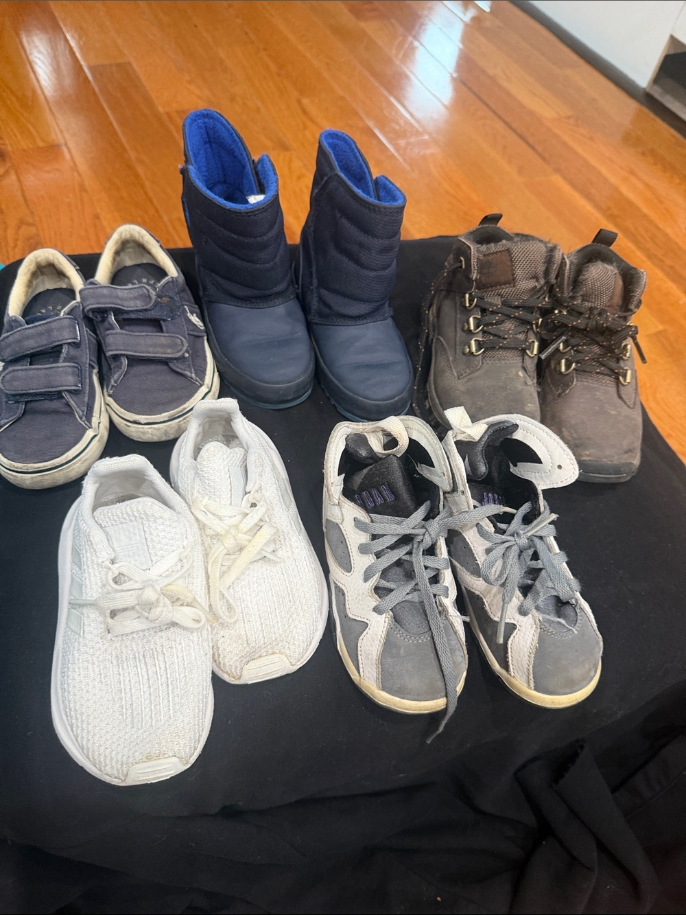 Polo Ralph boots and shoes. Bundle of kids everyday use.(5)